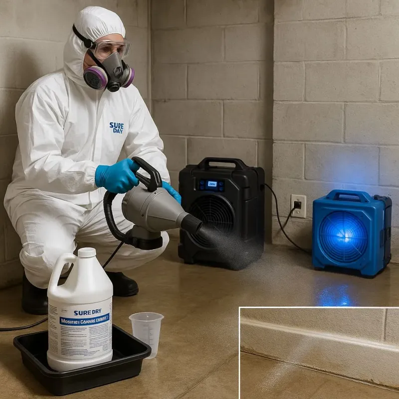 Sanitization and Odor Removal process in Spencer, IA