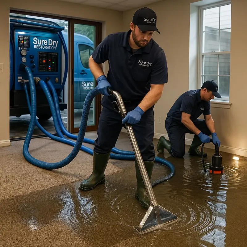 Water Extraction and Removal process in Spencer, IA